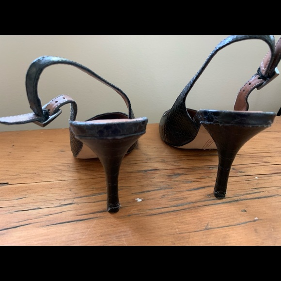Vice Camuto kitten heel slingbacks - Picture 3 of 5
